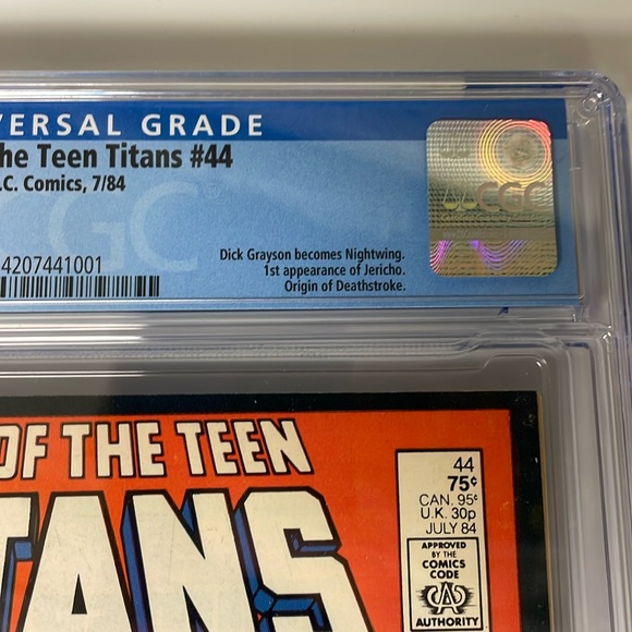 Tales of the Teen Titans 1984 #44 CGC 8.0 Direct Edition - Picture 5 of 8